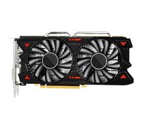 Fuhjythy RX 580 2048SP GDDR5 8GB Graphics Card 1257/1340MHz 8 Pin 256Bit PCI-E 3.0 16X DVI+HD+3xDP Video Card for PC Game