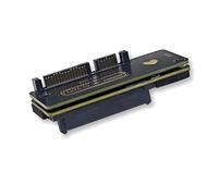 Fuhjythy SATA to SAS HDD Adapter Card 6Gbps SATA 3.0 22Pin to SAS 29Pin Expansion Card for SAS 2.5/3.5 Inch Hard Disk SSD A
