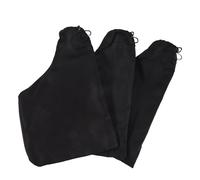 Fuhjythy Saw Dust Bag, Black Dust Collector Bag with Zipper & Wire Stand, for 255 Model Miter Saw 3Pcs