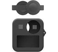 Fuhjythy Silicone Case for MAX Dual Lens Caps Case Cover Protective Case for MAX Action Camera Accessories