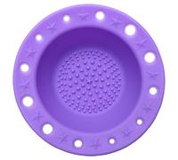 Fuhjythy Silicone Makeup Brush Cleaner Cleaning Tool Cosmetic Pen Holder()