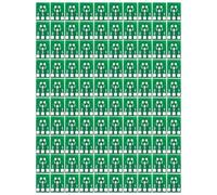 Fuhjythy SOT23 SOT23-3 Turn SIP3 Double-Side SMD Turn to DIP SIP3 Adapter Converter SOT SIP IC Socket PCB Board Diy Kit 100Pcs