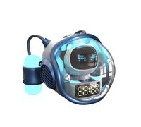 Fuhjythy Spaceship Wireless Clock Alarm Astronaut Wireless Bluetooth Audio Speaker Bluetooth Smart Audio