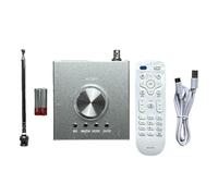 Fuhjythy TEF6686 High-Sensitivity Radio FM/AM Supports Global Frequencies, Built-in Battery with Remote Control, High Fidelity