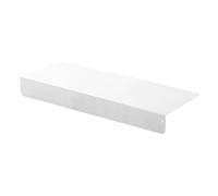 Fuhjythy The Refrigerator Side Extension Board Non-Punching Magnetic Absorption Table Shelf Magnetic Absorption 40x20cm White