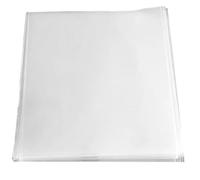 Fuhjythy Transparent Vinyl Record Outer Bag CD Protection Bag Square Bag Record Sleeve Flat Mouth Outer Bag Easy to Use