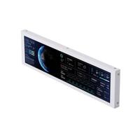 Fuhjythy Turing 8.8-Inch IPS Type-C Smart Display Case - CPU, GPU, RAM Monitoring Secondary Monitor with USB Interface, White