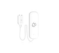 Fuhjythy Tuya Zigbee Water Sensor Alarm Water Leak Detector Flood Alert Overflow Security Alarm System Works