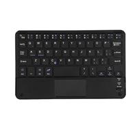 Fuhjythy Ultra-Slim Mini Touchpad Keyboard, Keyboard with Built-in Multi-Touch Trackpad for Smart TV HTPC PC Tablet Laptop