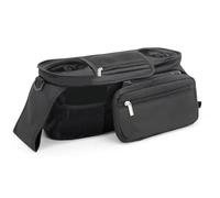Fuhjythy Universal Baby Stroller Organizer with Insulated Cup Holder Adjustable Phone Bag