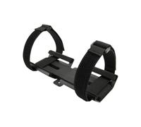 Fuhjythy Universal Bluetooth Speaker Bracket Portable Bicycle Metal Bracket Adjustable Bicycle Speaker Bracket with Straps