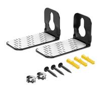 Fuhjythy Universal Bracket Suitable for Long Sound Bar Speakers, Home Theater Speaker Brackets Easy Install Easy to Use