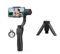 Fuhjythy Universal F8 Handheld 3- Gimbal Phone Holder Anti Shake Video Record Stabilizer Cellphone Smartphone