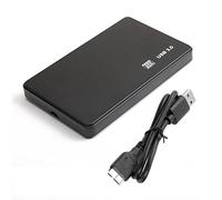 Fuhjythy USB 3.0 HDD Enclosure 5Gbps 2.5Inch Hdd Case HDD Hard Disk Case Box for PC External Hard Drive Case