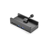 Fuhjythy USB 3.0 HUB USB Clip on Docking Station USB Laptop Docking Station 5Gbps High Speed Adapter for PC Laptop
