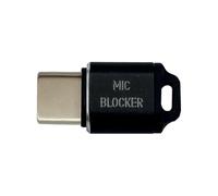 Fuhjythy USB C MIC Blocker Microphone Lock for Any USB C Devices Laptop Smartphone Tablet Black