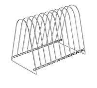 Fuhjythy Vinyl Record Stand Storage Holder for Vinyl Records Drying Table Record Stand 10 Slot