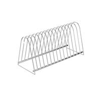 Fuhjythy Vinyl Record Stand Storage Holder for Vinyl Records Drying Table Record Stand 15 Slot