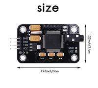 Fuhjythy Voice Recognition Module With Microphone Speech Recognition Voice Control Board For Compatible