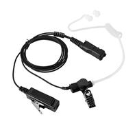 Fuhjythy Walkie Talkie Air Acoustic Tube PPT Headset Earpiece for Xir P6600 P6620 XPR3300 XPR3500 MTP3250