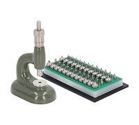 Fuhjythy Watch Set Aluminum Alloy Watch Case Closer with 48Pcs Jewelry Dies Watchmaker Jewelling Tool