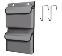 Fuhjythy Waterproof Storage Hanging Bag, Bathroom and Bathroom Hanging Storage Bag Behind the Door, Wall Hanging Storage Bag