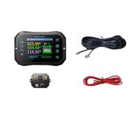 Fuhjythy WiFi Coulomb Meter Power Volt-Ammeter for Lithium & Lead Acid Batteries RV Battery Capacity Indicator & Monitor KM105F