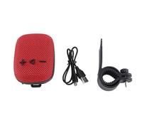 Fuhjythy WIND3 Wireless Bluetooth Speaker Outdoor Bicycle with Fixed Bracket Mini Subwoofer Card Mini Audio 9X7.3X3.6cm Easy to Use