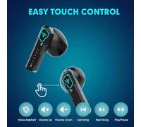 Fuhjythy Wireless Bluetooth Earphones Headphones X37 Private Model Cool E-Sports Game Chip Headset No Inductive Delay Long