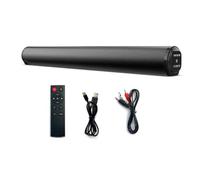 Fuhjythy Wireless Bluetooth Sound Bar, Powerful Stereo Surround Sound, Subwoofer, FM Radio, Home Theater System for TV