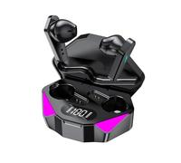 Fuhjythy X15 Bluetooth Headset Bluetooth Gaming Headset Gaming E-Sports Digital Display Low Latency Low Power Consumption Headset