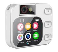 Fuhjythy X19 Mini MP3 Player Photo Radio 2.2 Touch Screen OTG Type-C Bluetooth Take Pictures
