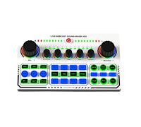 Fuhjythy X50 Professional Recording Studio Sound Cards USB Sound Card Live Broadcast Audio Mixer Interface Ound Card Sound Card for Live Broadcast