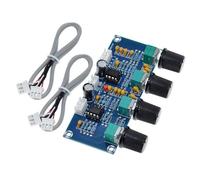 Fuhjythy XH-A901 Tone Board Preamp with Treble, Bass, Volume Adjustment Pre-Amplifier Tone Controller for Amplifier Boards