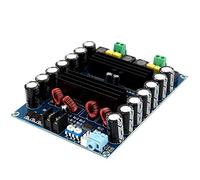 Fuhjythy XH-M641 TPA3116D2 DC12V 24V 150W X 2 Audio Digital High Power 2 Channels Car Amplifier with Boost Board G2-010