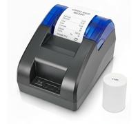 Fuhuihe Stampante Termiche Da 58 Mm, Stampante Termiche Per Ricevute Stampante Mobile Bluetooth Usb, Stampante Pos Portatili Wireless Per Fatture E Bolletti, Compatibile Con Android E Windows,Blue