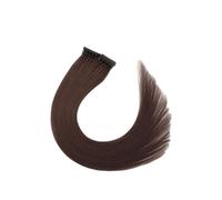 FUIBEJAE 6D Second-Generation Human Hair Extension 6D Machine Quick No Track Groove Connection To The Head Hair Real Human Hair Extension for Women 10 Rows,24inch
