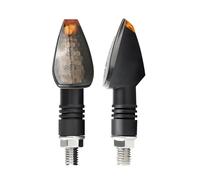 Fuicotto Motorcycle Indicators Compatible With Yamaha For Mt 07 For Tmax 500 Motorcycle E50 Mark Turn Signals Amber Flashing(2 PCS)