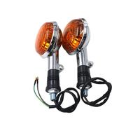 Fuicotto Motorcycle Indicators Compatible With Yamaha For XV535 Virago 535S 550 XV920 920 V-max 1200 XJ700 XJ700X XV400 Motorcycle Turn Signal Light Lamp
