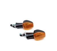Fuicotto Motorcycle Indicators Turn Signal Indicator Light Compatible With Honda For CBR1100XX CBR900RR 929 954 CBR 1000R 125R CB600F CB900F RVT HORNET(Amber)