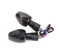 Fuicotto Motorcycle Indicators Turn Signal Indicator Light Compatible With Honda For CBR1100XX For CBR900RR For CB600F For CB900F Motorcycle Blinker Lamp(Smoke)
