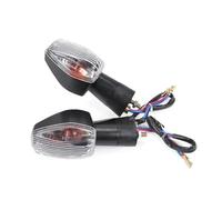 Fuicotto Turn Light Indicator Compatible With Honda CB400SF CB 600 900 HORNET RVT 1000R CBR 919 929 954 1300 600RR 125R Motorcycle Turn Signal Light Indicator(Clear)