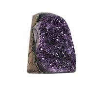 FUICZXBXQU Uruguayan Amethyst Cluster Ornaments Town Crystal Cave Mine Mark Home Decor Feng Shui,Purple,1000~1200g