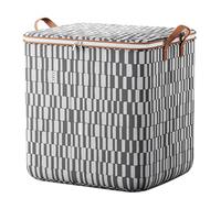 FUIERI 2 Storage Bag, Storage Bag Clothes With Handle, Waterproof With Zipper, Pocket Underbed Storage Bags For Bedding Mattress Toppers,A