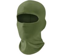 fuinloth Balaclava Ski Face Mask, Motorcycle Cycling Neck Warmer for Helmet, UV Protector Scarf for Men/Women Army Green