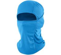 fuinloth Balaclava Ski Mask, Motorcycle Cycling Face Mask Skiing Running for Men/Women Light Blue