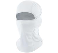 fuinloth Balaclava Ski Mask, Motorcycle Cycling Face Mask Skiing Running for Men/Women White