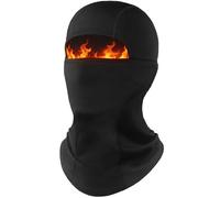 fuinloth Ski Mask Balaclava Pro, Cold Weather Windproof Thermal Shiesty Motorcycle for Men/Women Black