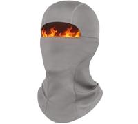 fuinloth Ski Mask Balaclava Pro, Cold Weather Windproof Thermal Shiesty Motorcycle for Men/Women Gray