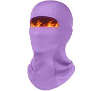 fuinloth Ski Mask Balaclava Pro, Cold Weather Windproof Thermal Shiesty Motorcycle for Men/Women Lavender